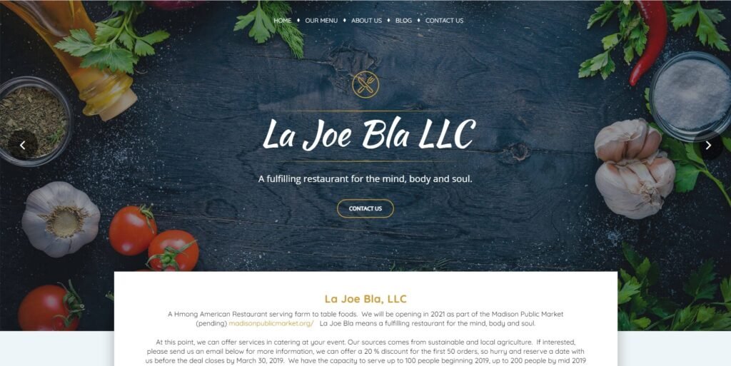 La Joe Bla LLC - Portfolio Main
