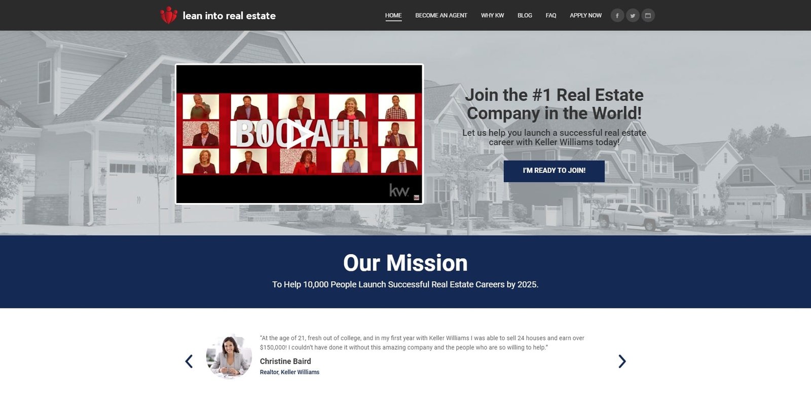 Lean Into Real Estate - Portfolio Main